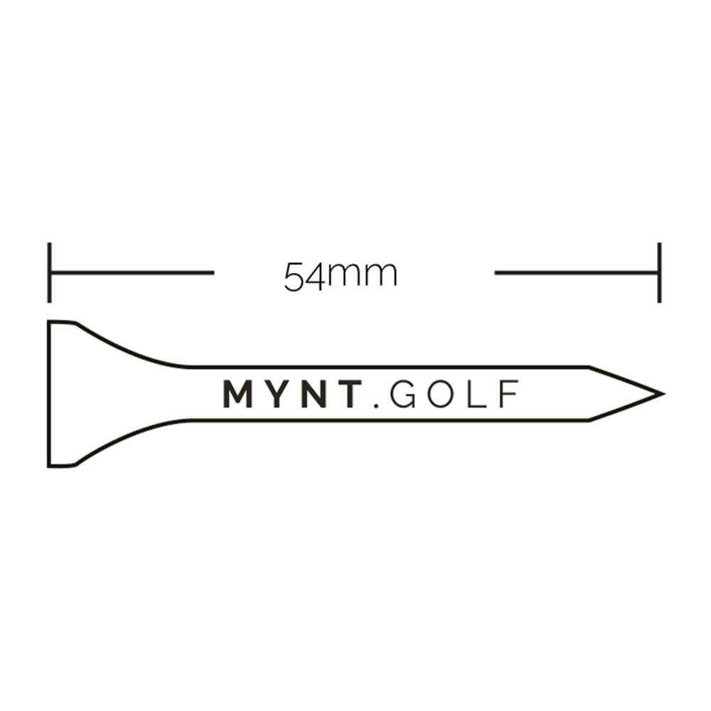 MYNT Premium Golf Mix Tees | 54 + 83mm